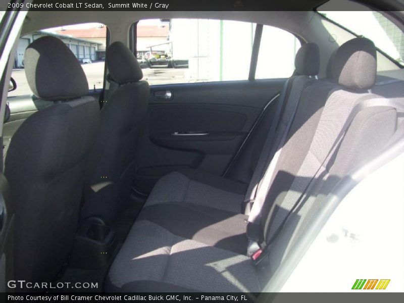 Summit White / Gray 2009 Chevrolet Cobalt LT Sedan