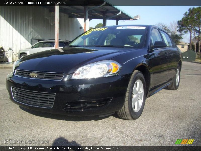Black / Neutral 2010 Chevrolet Impala LT
