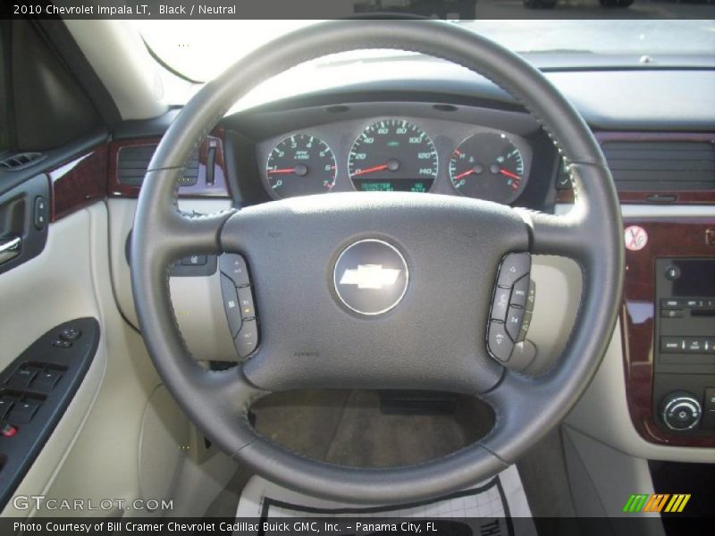 Black / Neutral 2010 Chevrolet Impala LT