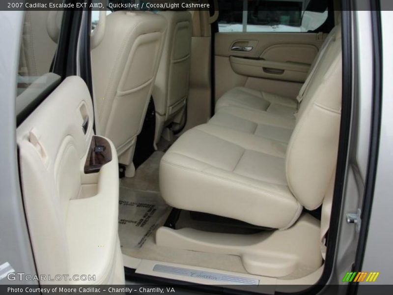 Quicksilver / Cocoa/Light Cashmere 2007 Cadillac Escalade EXT AWD