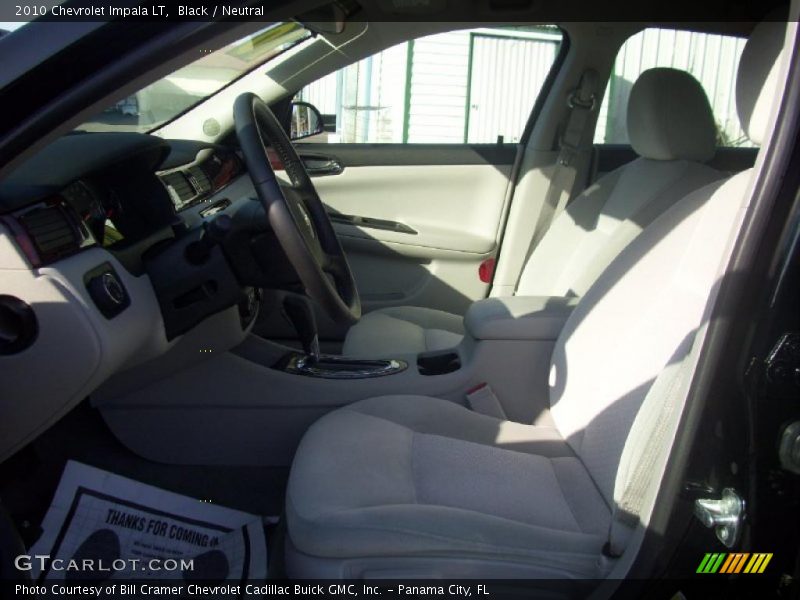 Black / Neutral 2010 Chevrolet Impala LT