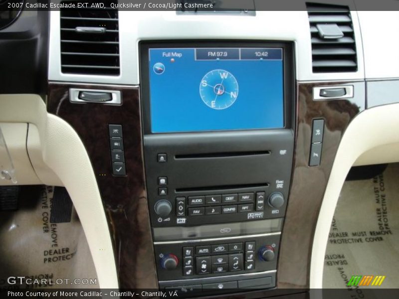 Quicksilver / Cocoa/Light Cashmere 2007 Cadillac Escalade EXT AWD