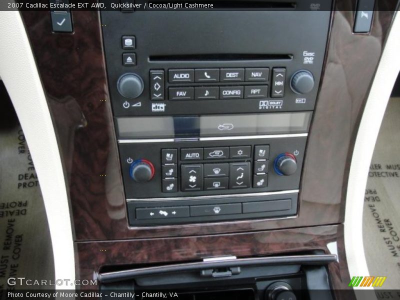 Quicksilver / Cocoa/Light Cashmere 2007 Cadillac Escalade EXT AWD