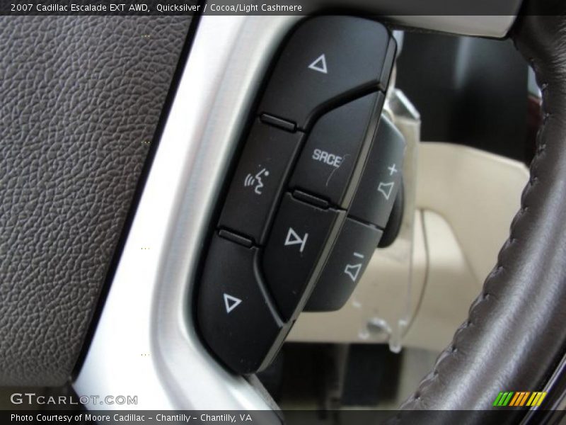 Quicksilver / Cocoa/Light Cashmere 2007 Cadillac Escalade EXT AWD