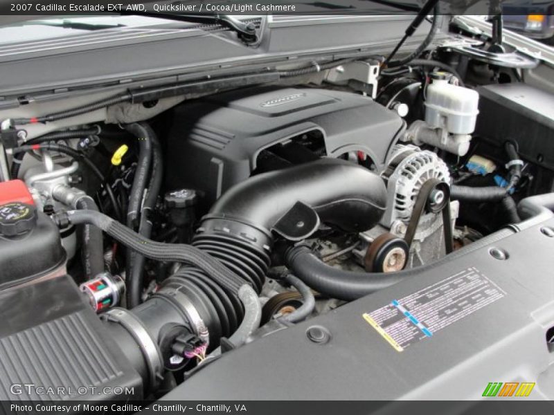 Quicksilver / Cocoa/Light Cashmere 2007 Cadillac Escalade EXT AWD