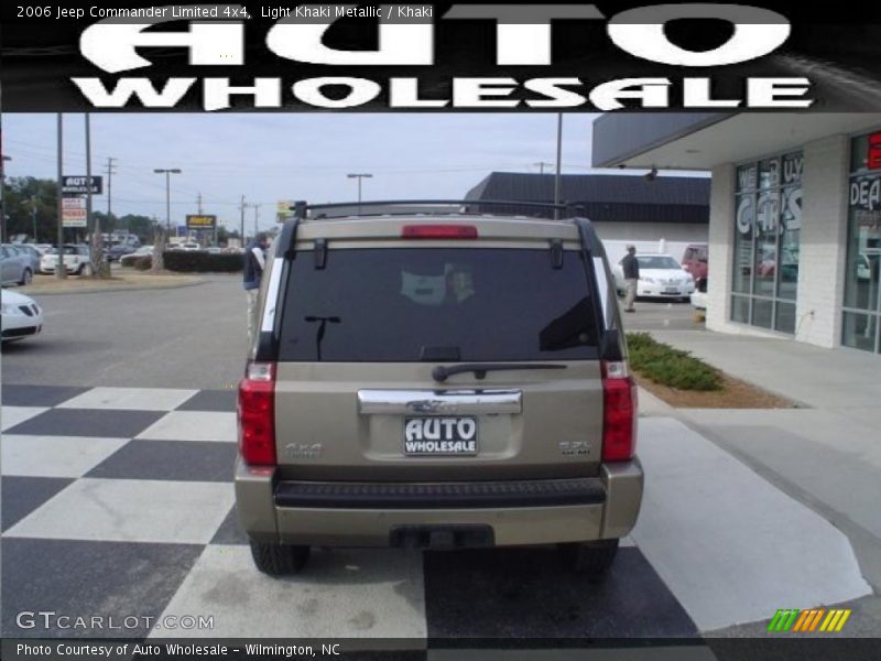 Light Khaki Metallic / Khaki 2006 Jeep Commander Limited 4x4