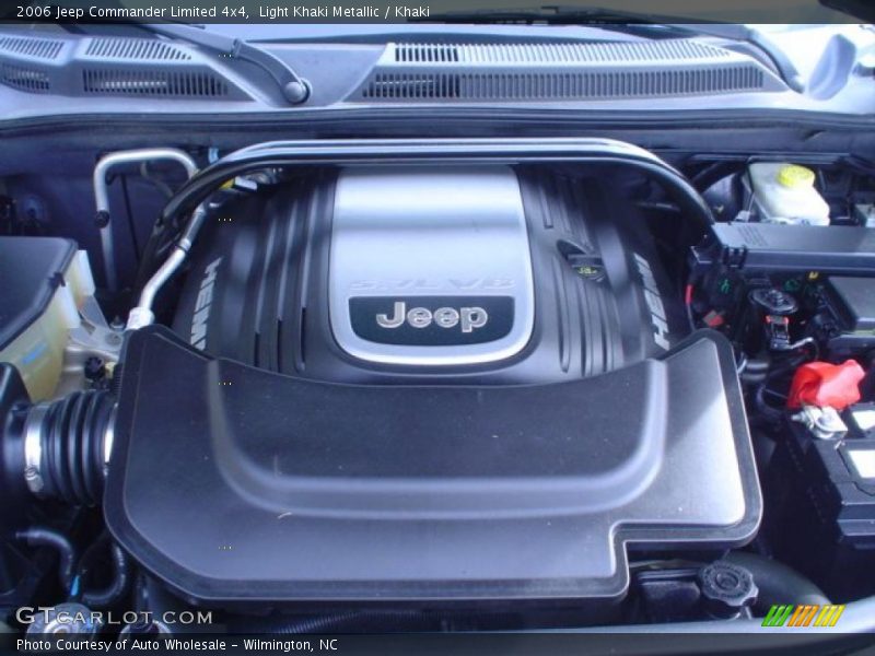 Light Khaki Metallic / Khaki 2006 Jeep Commander Limited 4x4