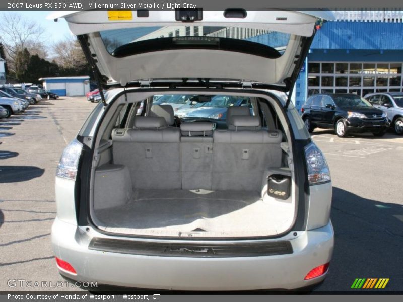 Millennium Silver Metallic / Light Gray 2007 Lexus RX 350 AWD