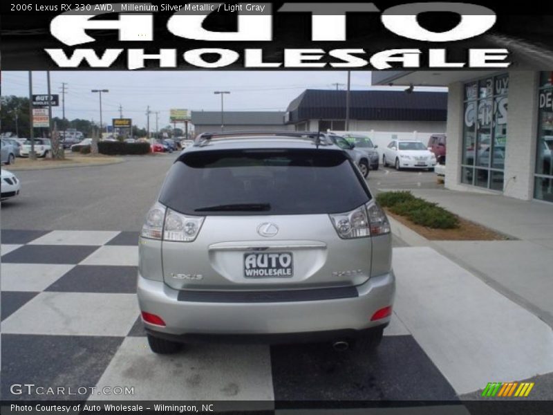 Millenium Silver Metallic / Light Gray 2006 Lexus RX 330 AWD