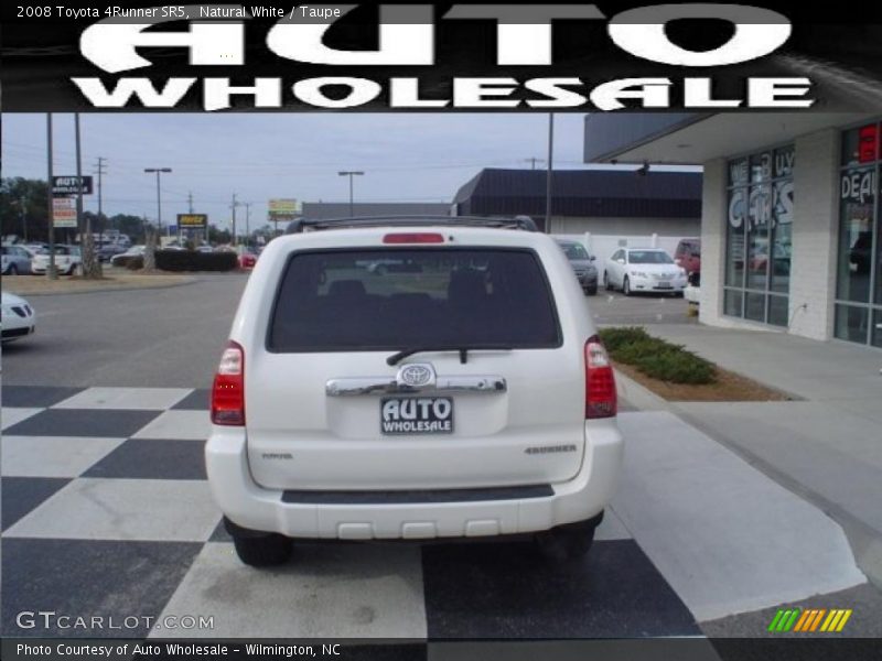Natural White / Taupe 2008 Toyota 4Runner SR5