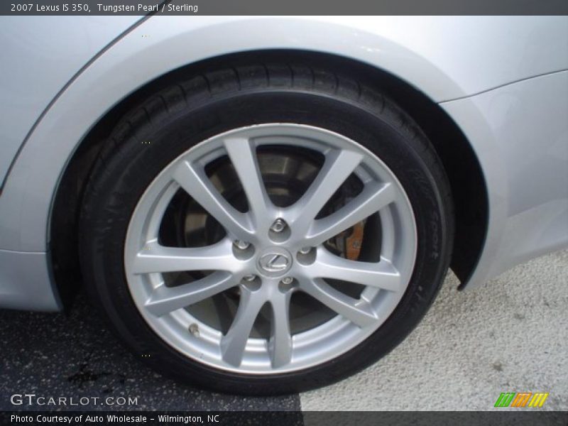Tungsten Pearl / Sterling 2007 Lexus IS 350