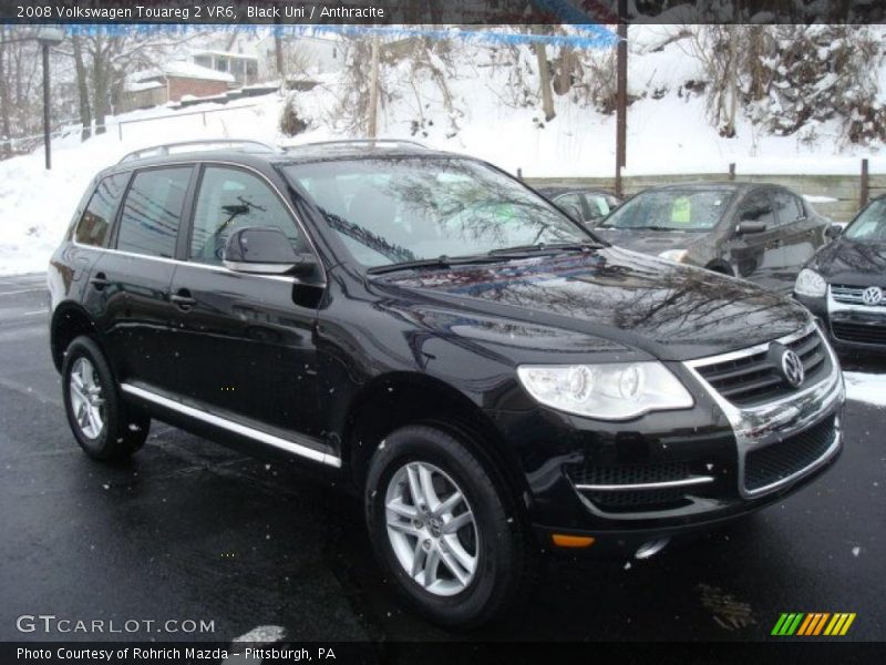 Black Uni / Anthracite 2008 Volkswagen Touareg 2 VR6