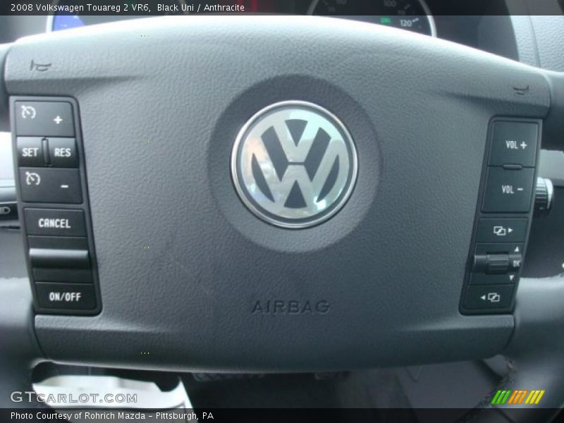 Black Uni / Anthracite 2008 Volkswagen Touareg 2 VR6