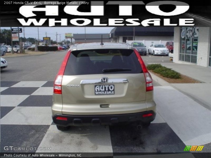 Borrego Beige Metallic / Ivory 2007 Honda CR-V EX-L