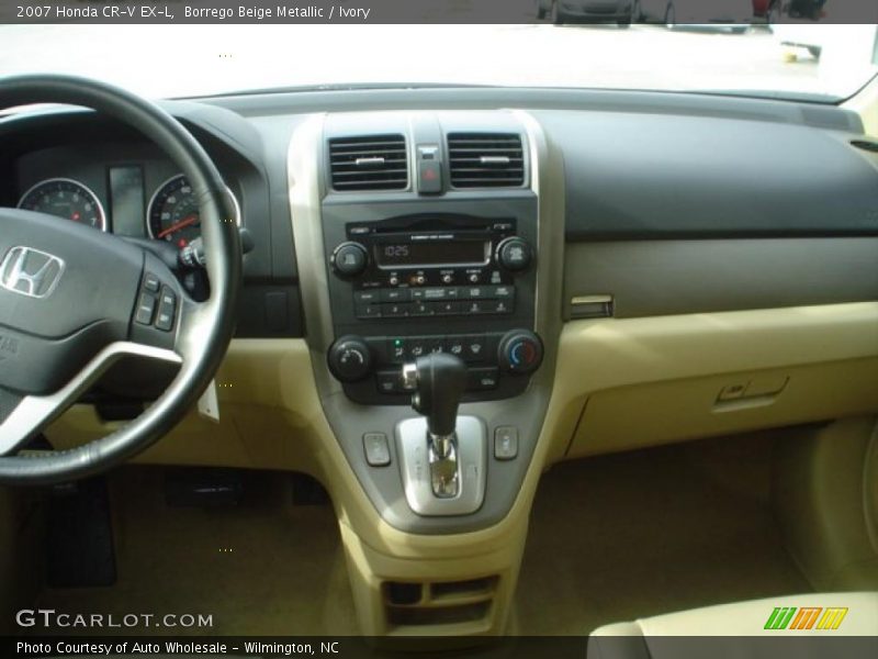 Borrego Beige Metallic / Ivory 2007 Honda CR-V EX-L