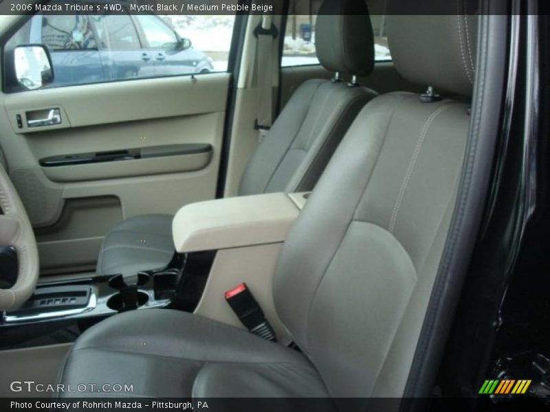Mystic Black / Medium Pebble Beige 2006 Mazda Tribute s 4WD