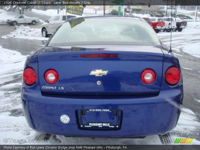 Laser Blue Metallic / Gray 2006 Chevrolet Cobalt LS Coupe