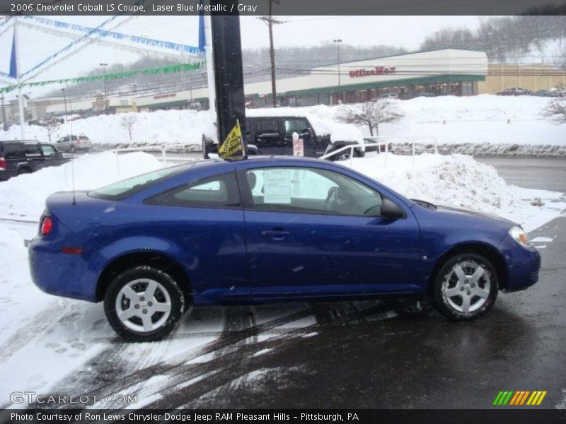 Laser Blue Metallic / Gray 2006 Chevrolet Cobalt LS Coupe