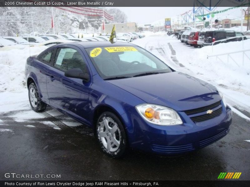 Laser Blue Metallic / Gray 2006 Chevrolet Cobalt LS Coupe