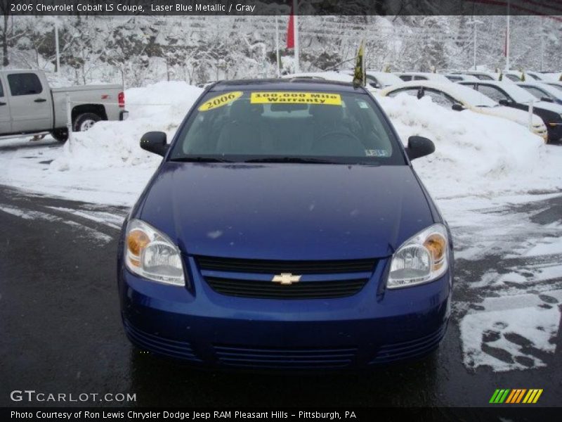 Laser Blue Metallic / Gray 2006 Chevrolet Cobalt LS Coupe