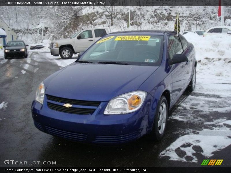 Laser Blue Metallic / Gray 2006 Chevrolet Cobalt LS Coupe