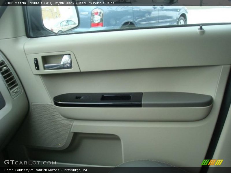 Mystic Black / Medium Pebble Beige 2006 Mazda Tribute s 4WD