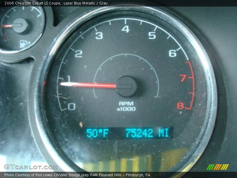 Laser Blue Metallic / Gray 2006 Chevrolet Cobalt LS Coupe