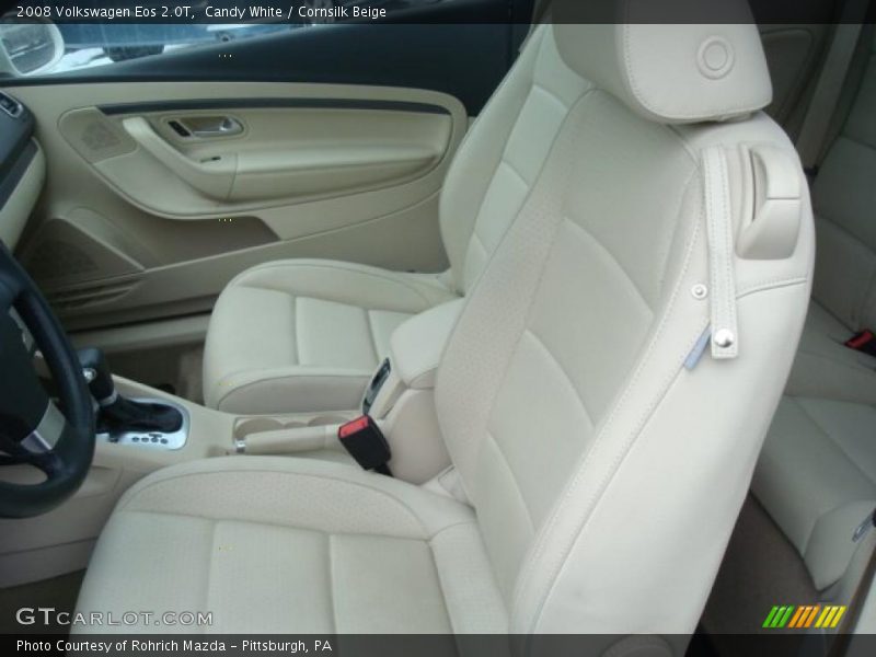 Candy White / Cornsilk Beige 2008 Volkswagen Eos 2.0T