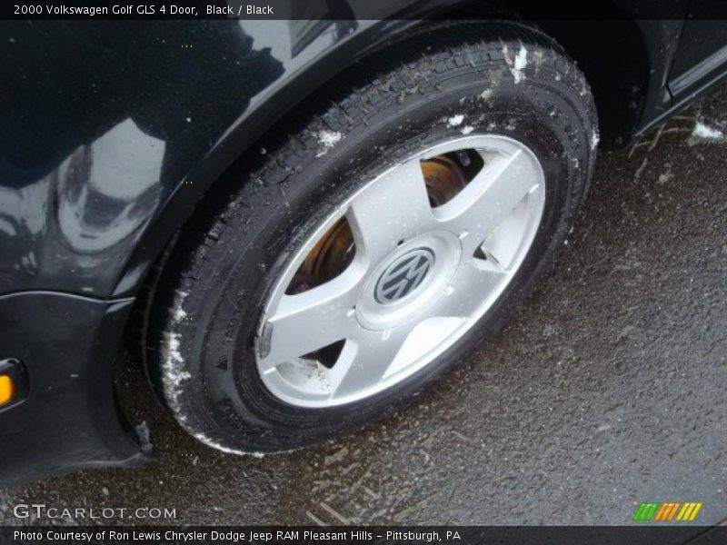 Black / Black 2000 Volkswagen Golf GLS 4 Door