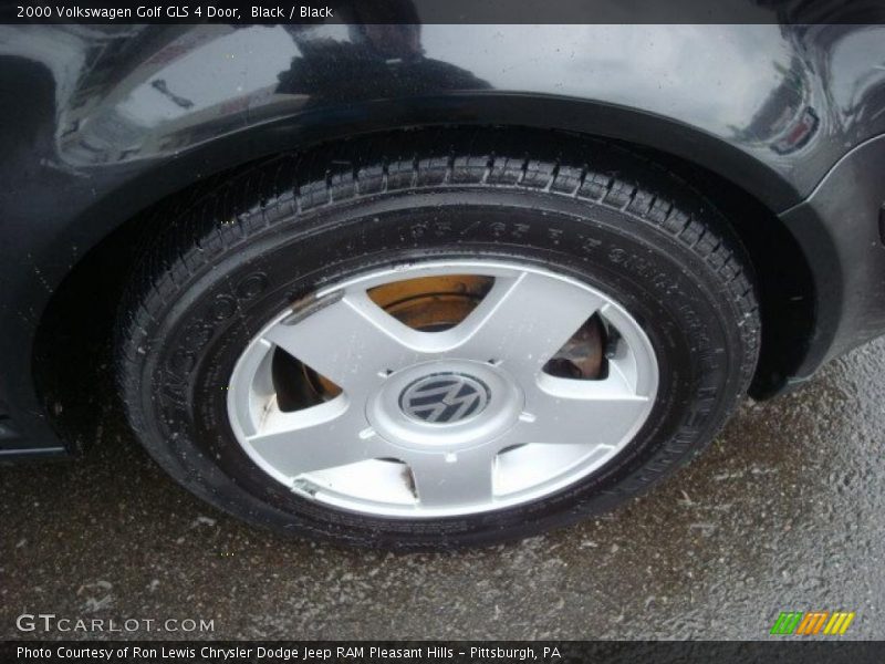 Black / Black 2000 Volkswagen Golf GLS 4 Door