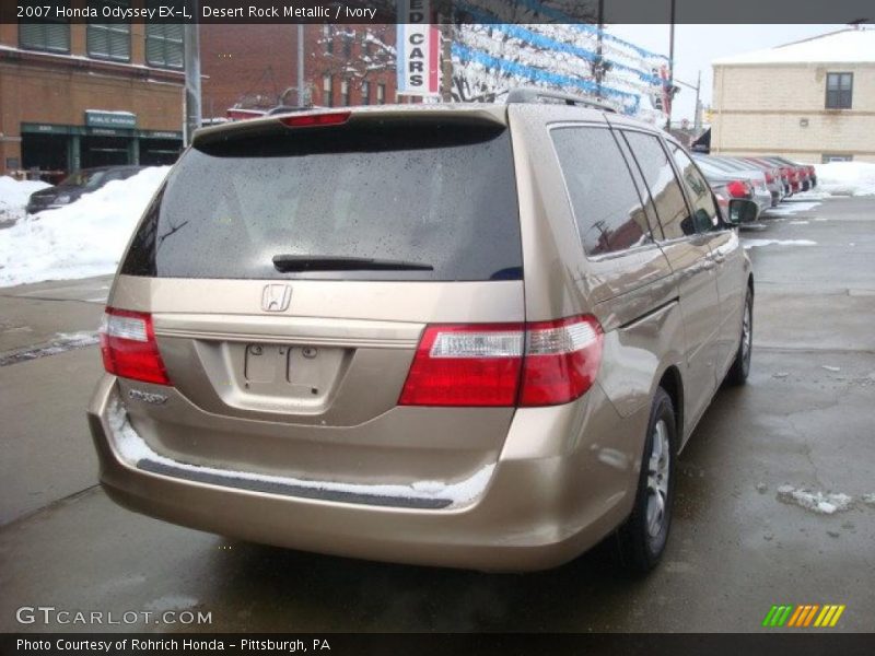 Desert Rock Metallic / Ivory 2007 Honda Odyssey EX-L