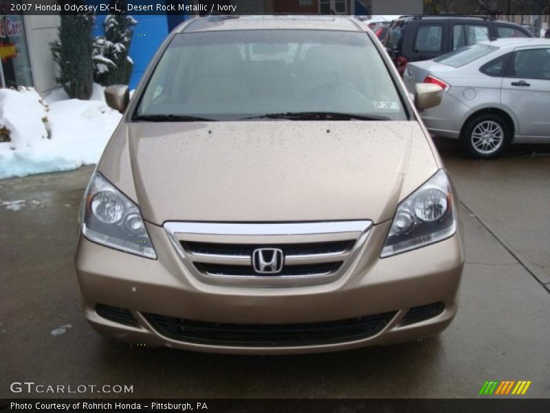 Desert Rock Metallic / Ivory 2007 Honda Odyssey EX-L