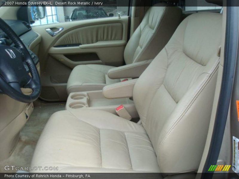 Desert Rock Metallic / Ivory 2007 Honda Odyssey EX-L