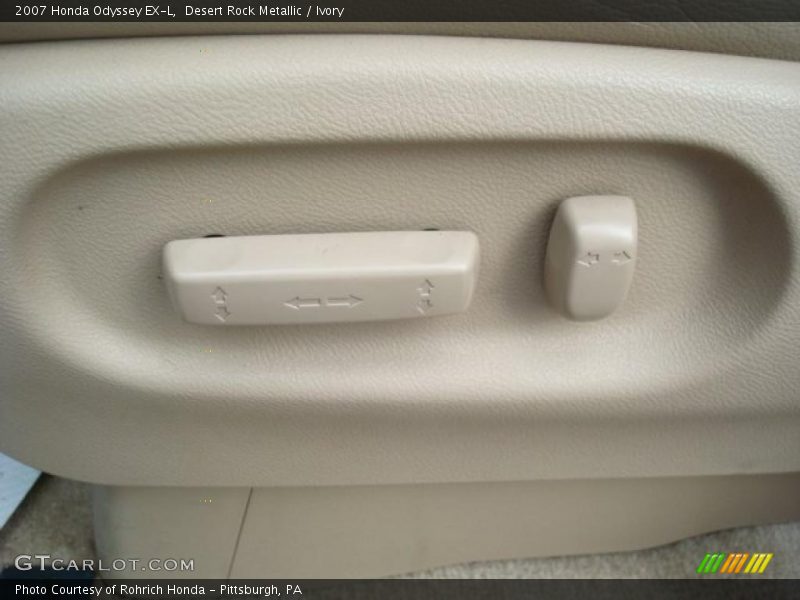 Desert Rock Metallic / Ivory 2007 Honda Odyssey EX-L