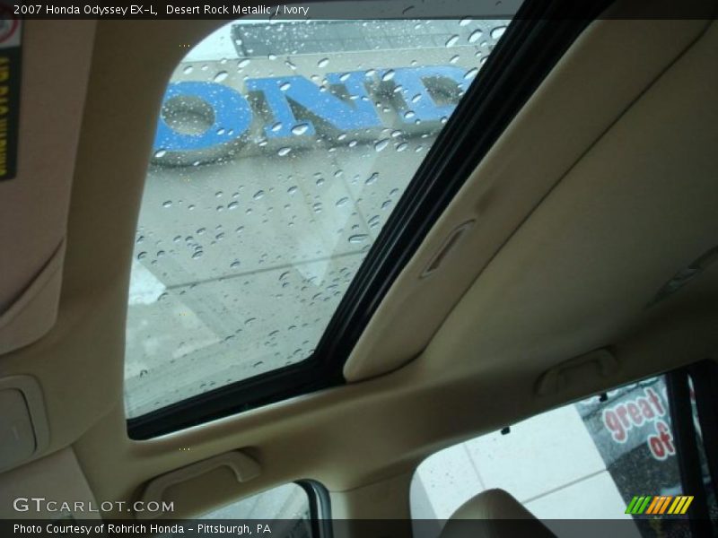 Desert Rock Metallic / Ivory 2007 Honda Odyssey EX-L