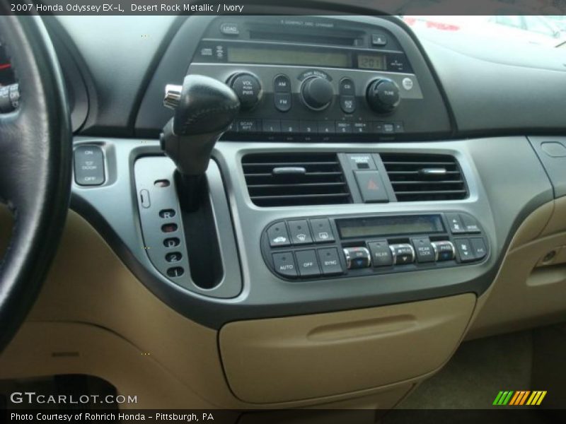 Desert Rock Metallic / Ivory 2007 Honda Odyssey EX-L
