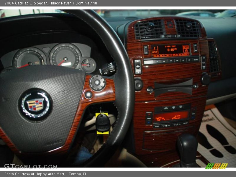 Black Raven / Light Neutral 2004 Cadillac CTS Sedan