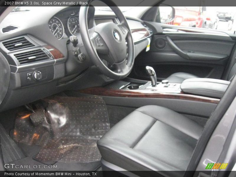 Space Grey Metallic / Black 2007 BMW X5 3.0si