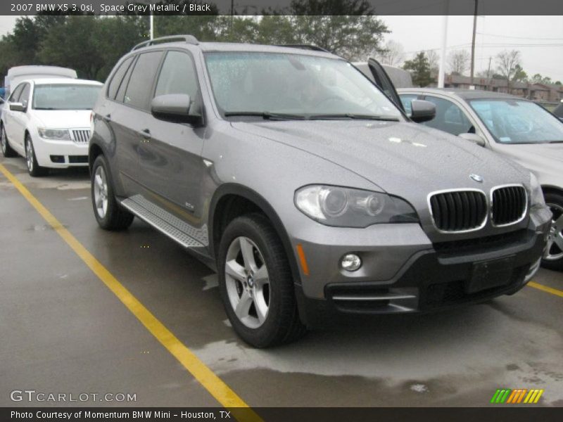 Space Grey Metallic / Black 2007 BMW X5 3.0si