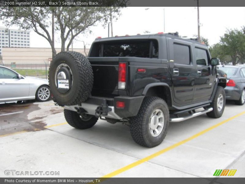 Black / Sedona/Ebony Black 2008 Hummer H2 SUT