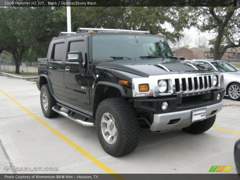 Black / Sedona/Ebony Black 2008 Hummer H2 SUT