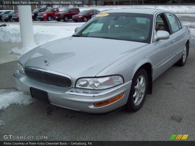 Sterling Silver Metallic / Shale 2001 Buick Park Avenue