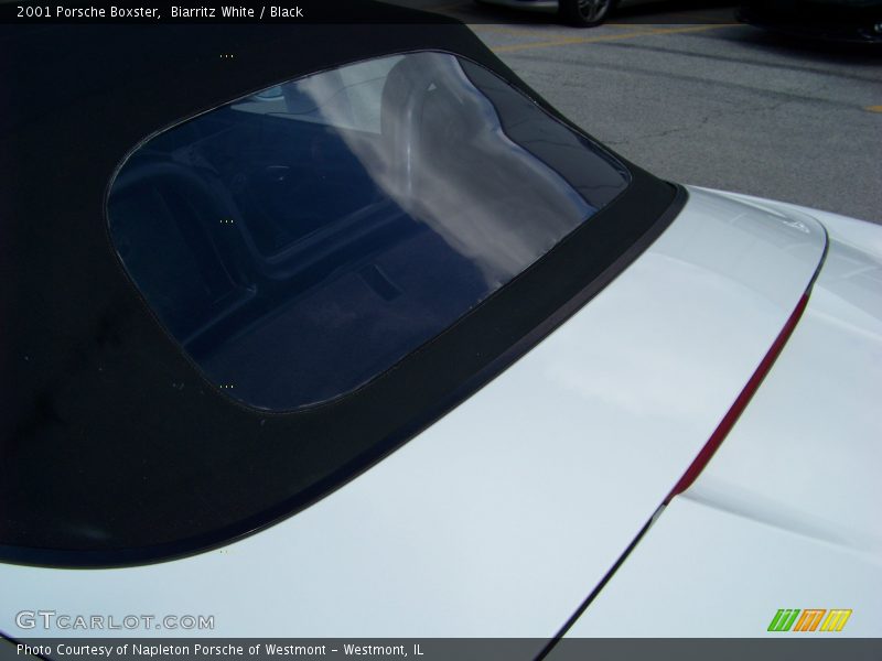 Biarritz White / Black 2001 Porsche Boxster