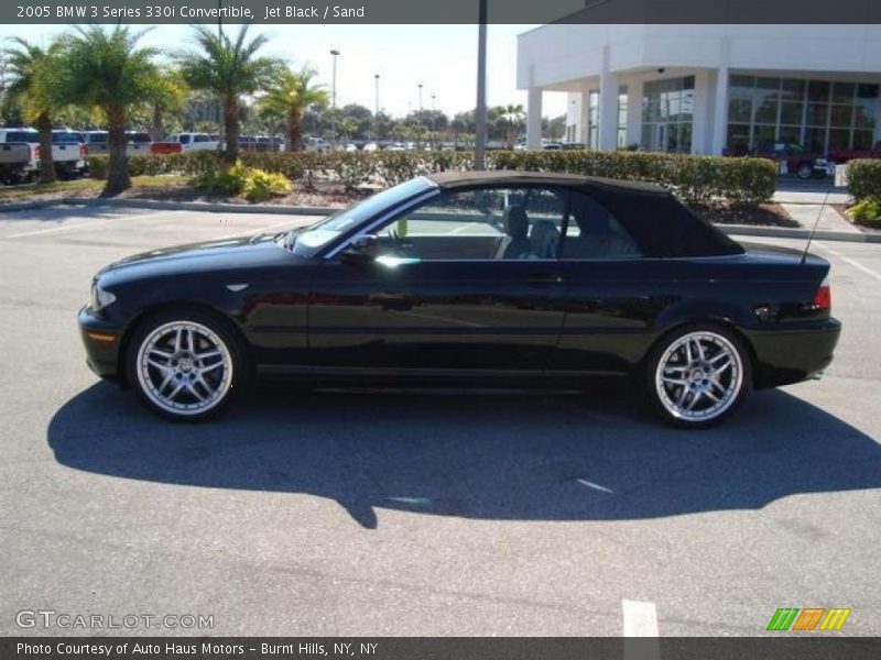 Jet Black / Sand 2005 BMW 3 Series 330i Convertible