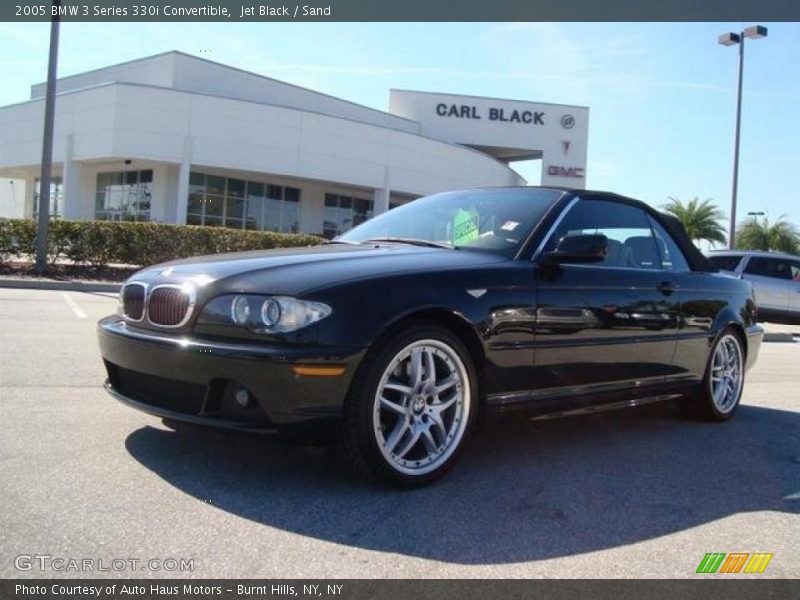 Jet Black / Sand 2005 BMW 3 Series 330i Convertible