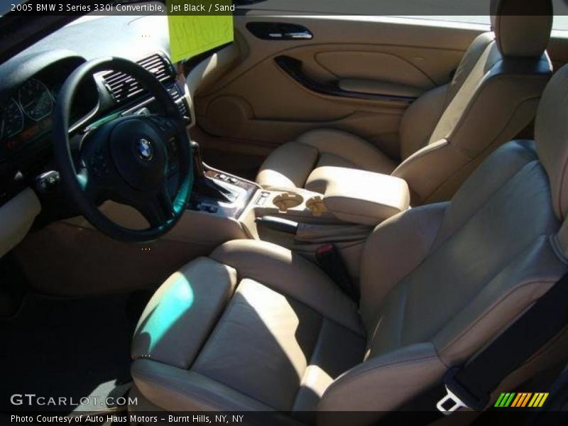 Jet Black / Sand 2005 BMW 3 Series 330i Convertible