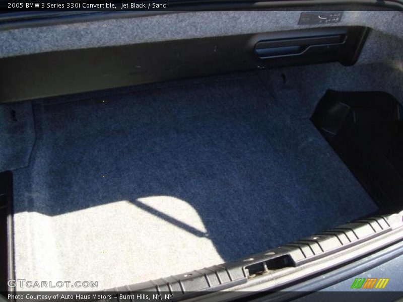 Jet Black / Sand 2005 BMW 3 Series 330i Convertible