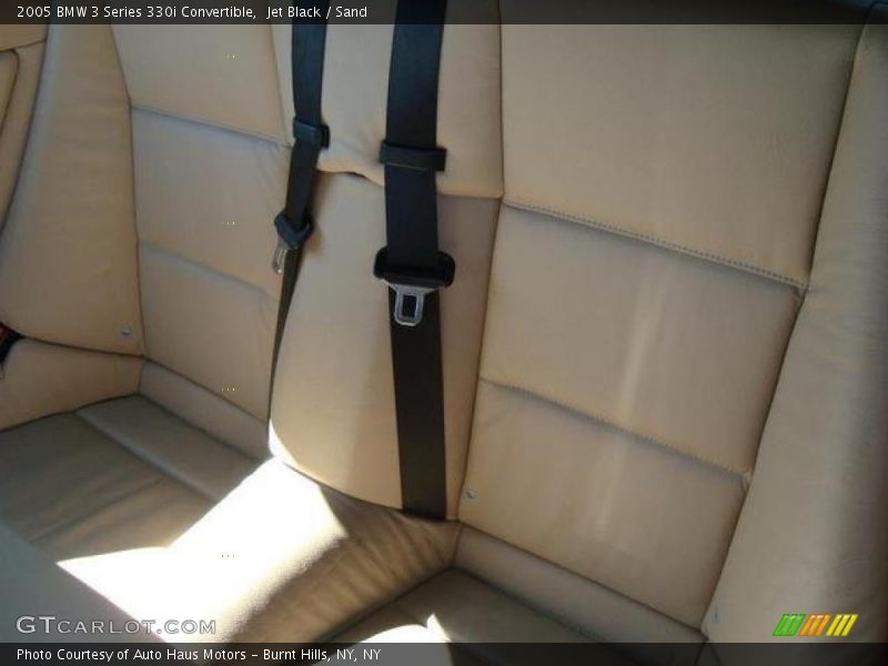Jet Black / Sand 2005 BMW 3 Series 330i Convertible