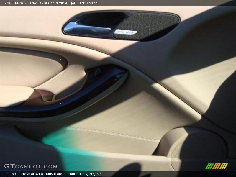 Jet Black / Sand 2005 BMW 3 Series 330i Convertible