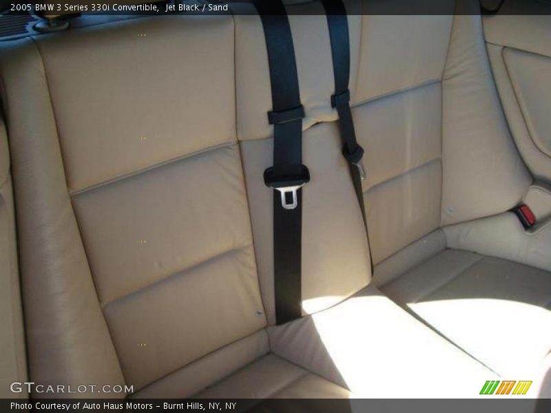Jet Black / Sand 2005 BMW 3 Series 330i Convertible
